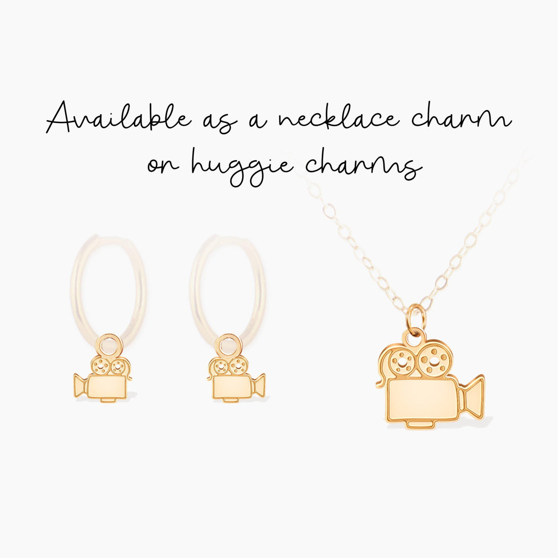 Vintage Camera Projector Charm Pendant