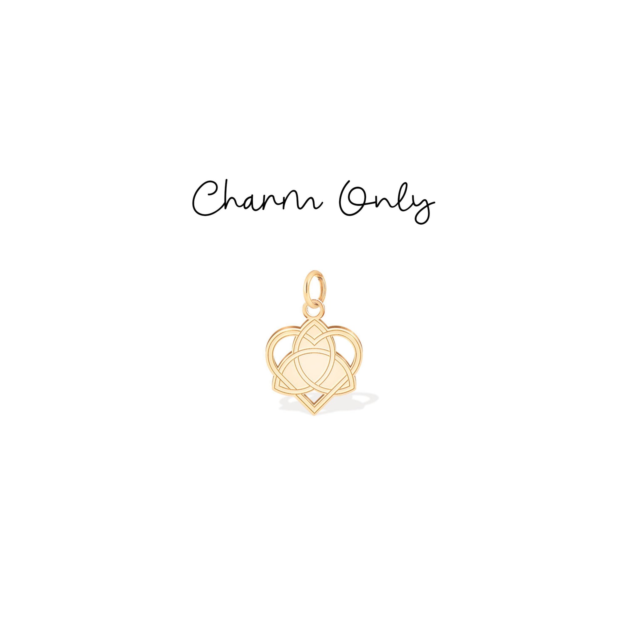 Celtic Triquetra Love Knot Charm Pendant