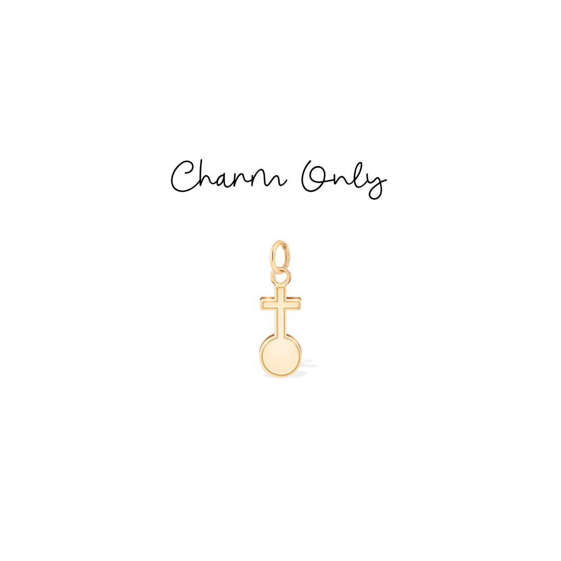 Minimal Cross Pendant Necklace