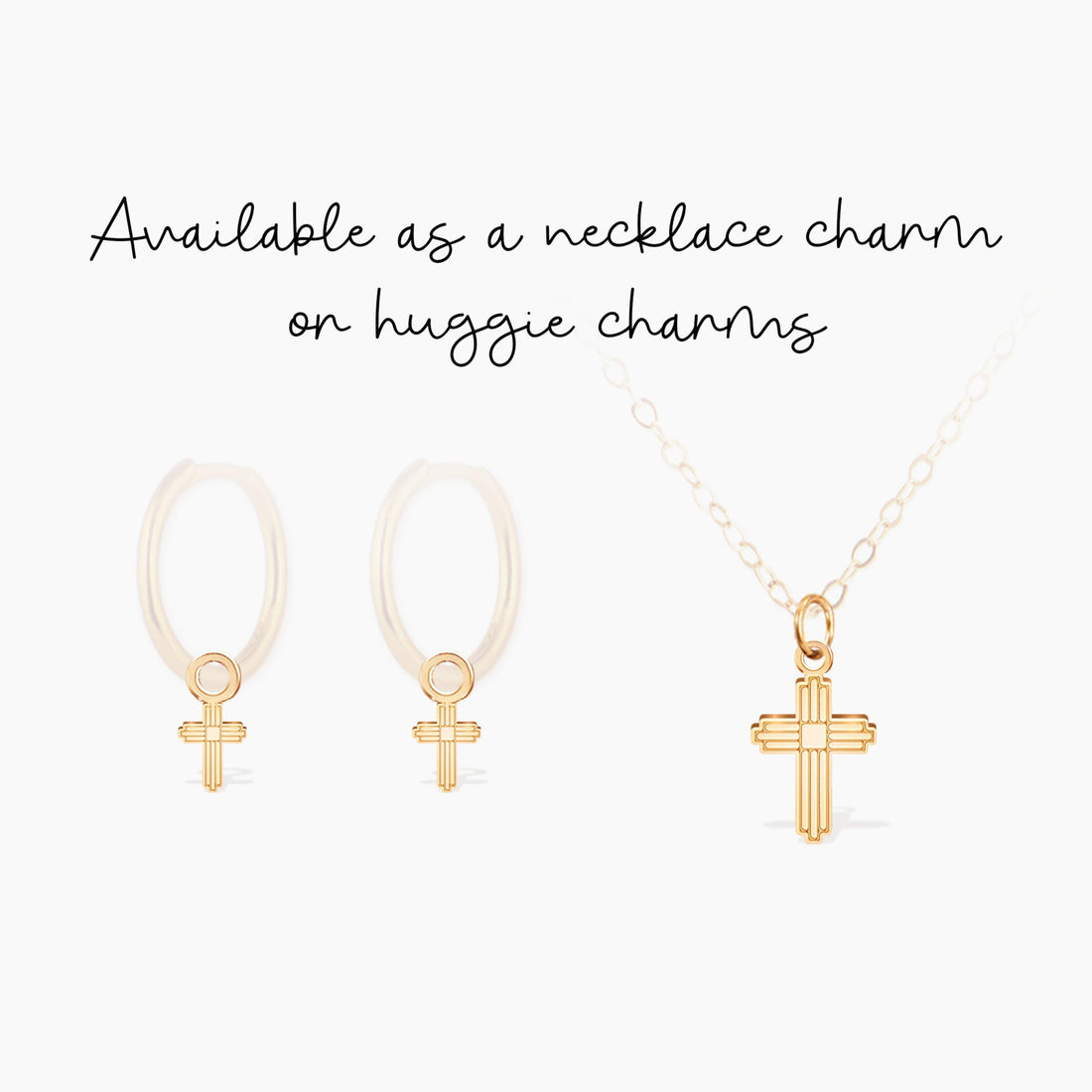 Cross Catholic Pendant Necklace