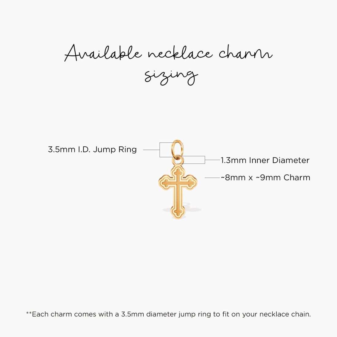 Christian Cross Charm