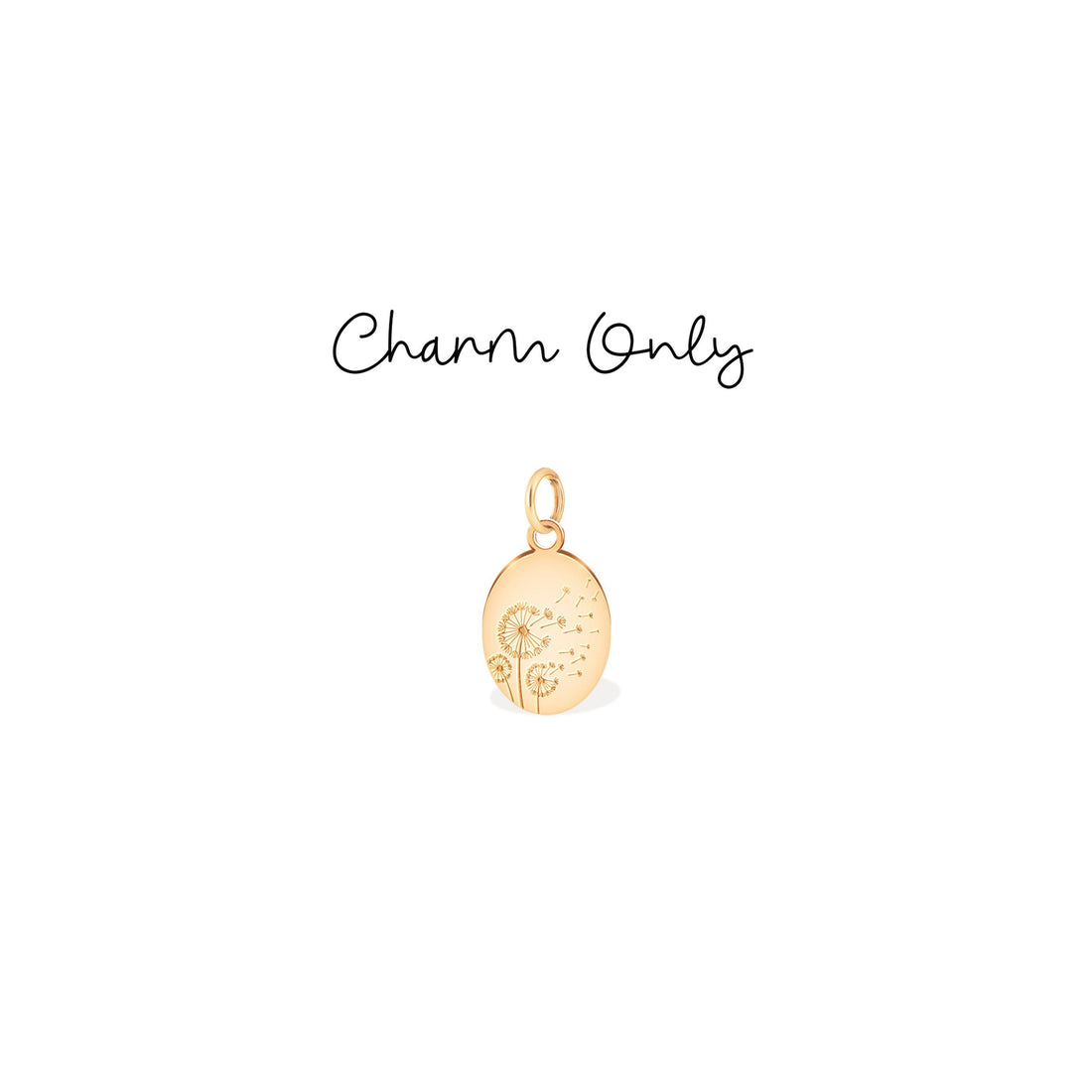 Dandelion Disc Charm