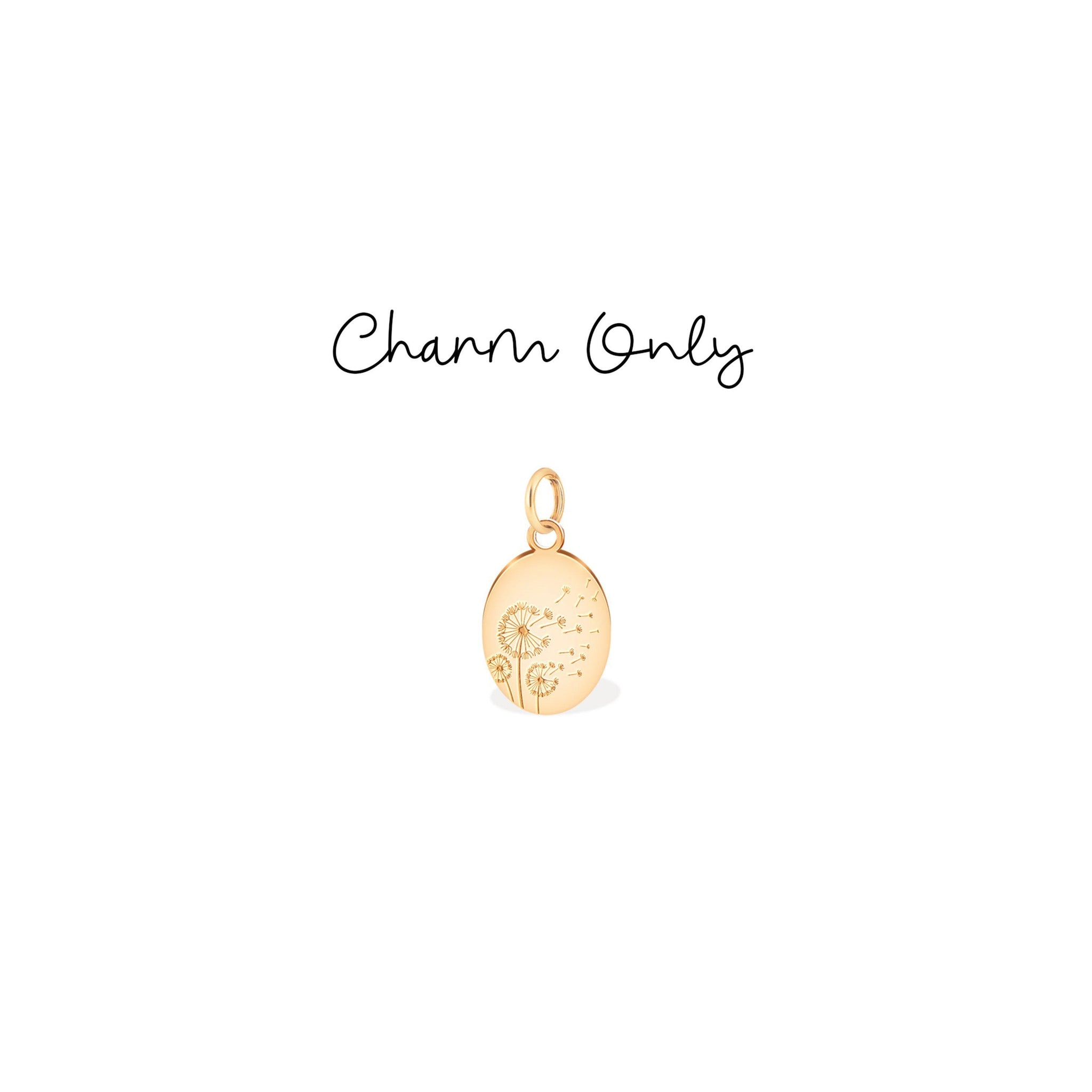 Dandelion Disc Charm