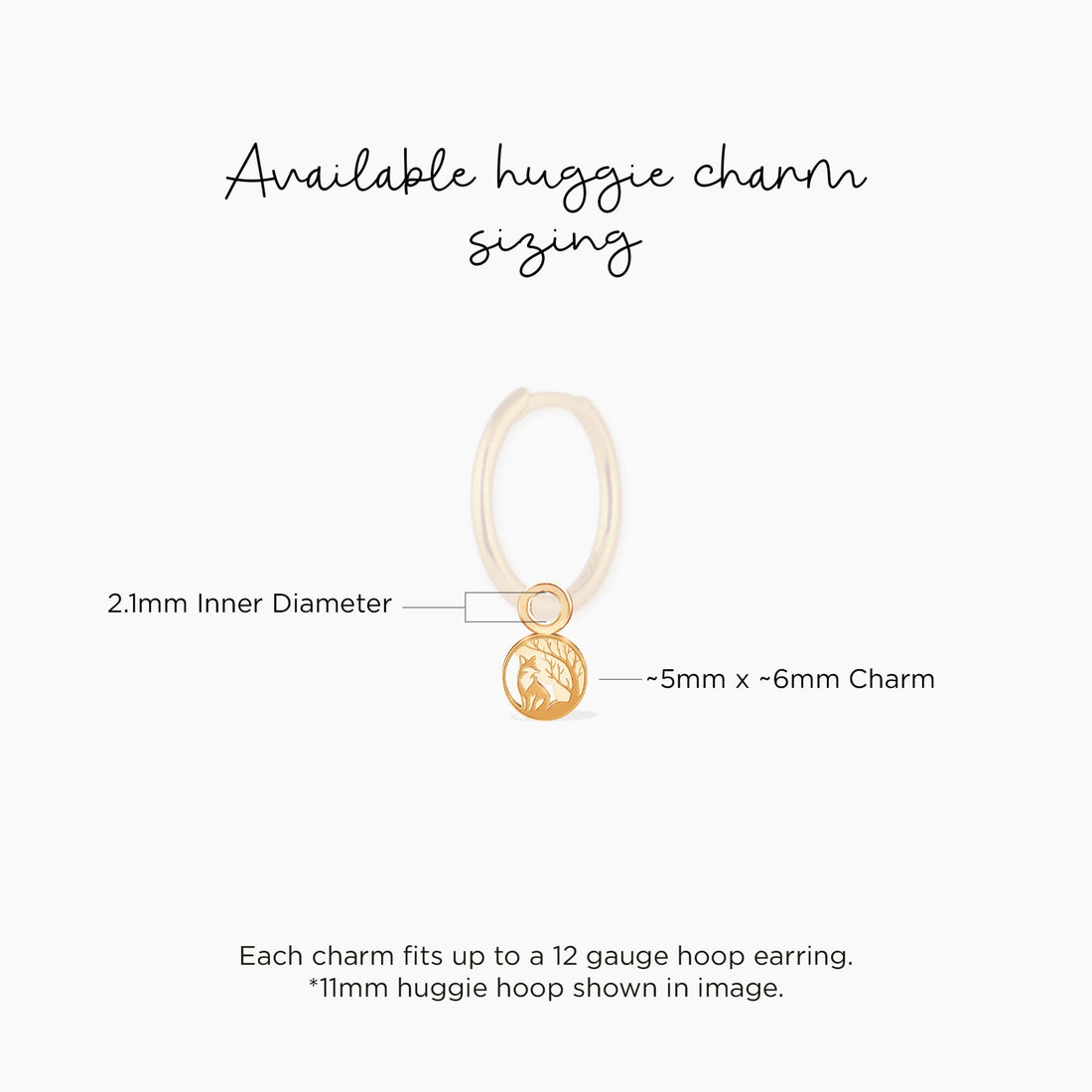 Fox Disc Charm