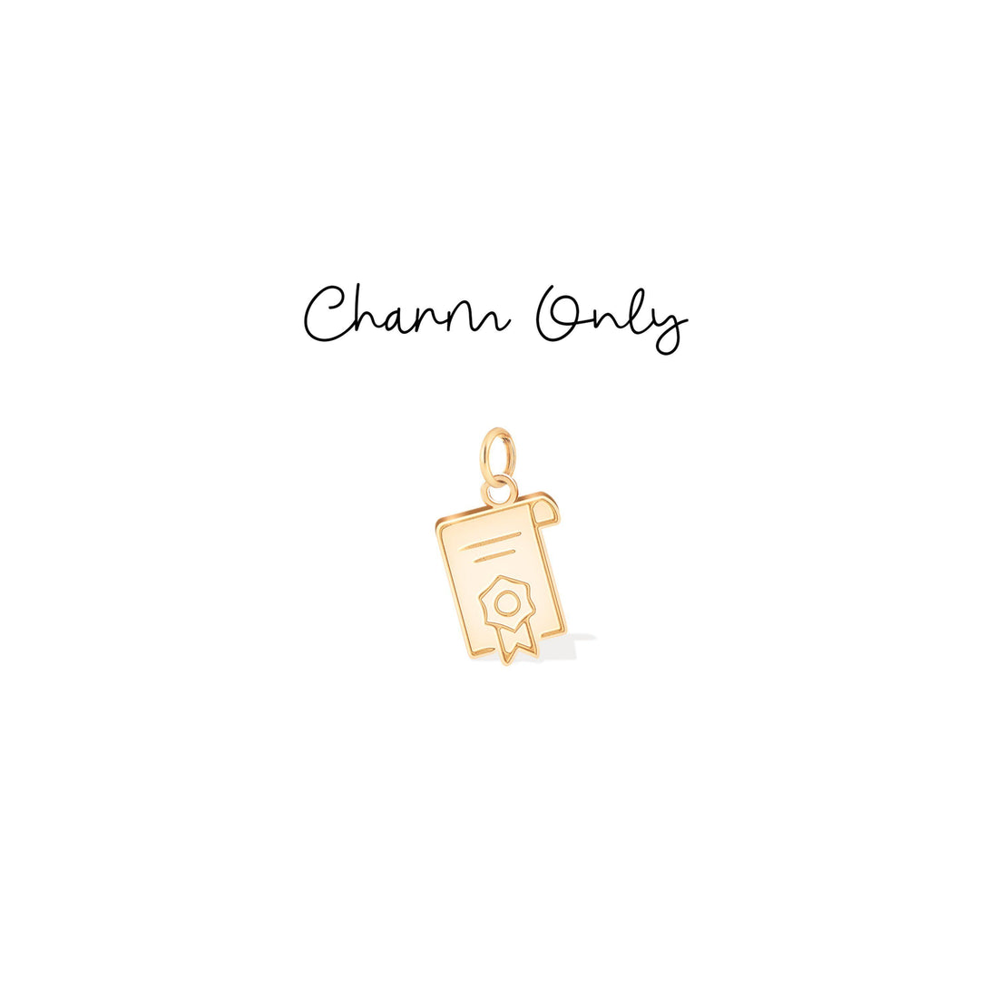 Graduation Diploma Charm