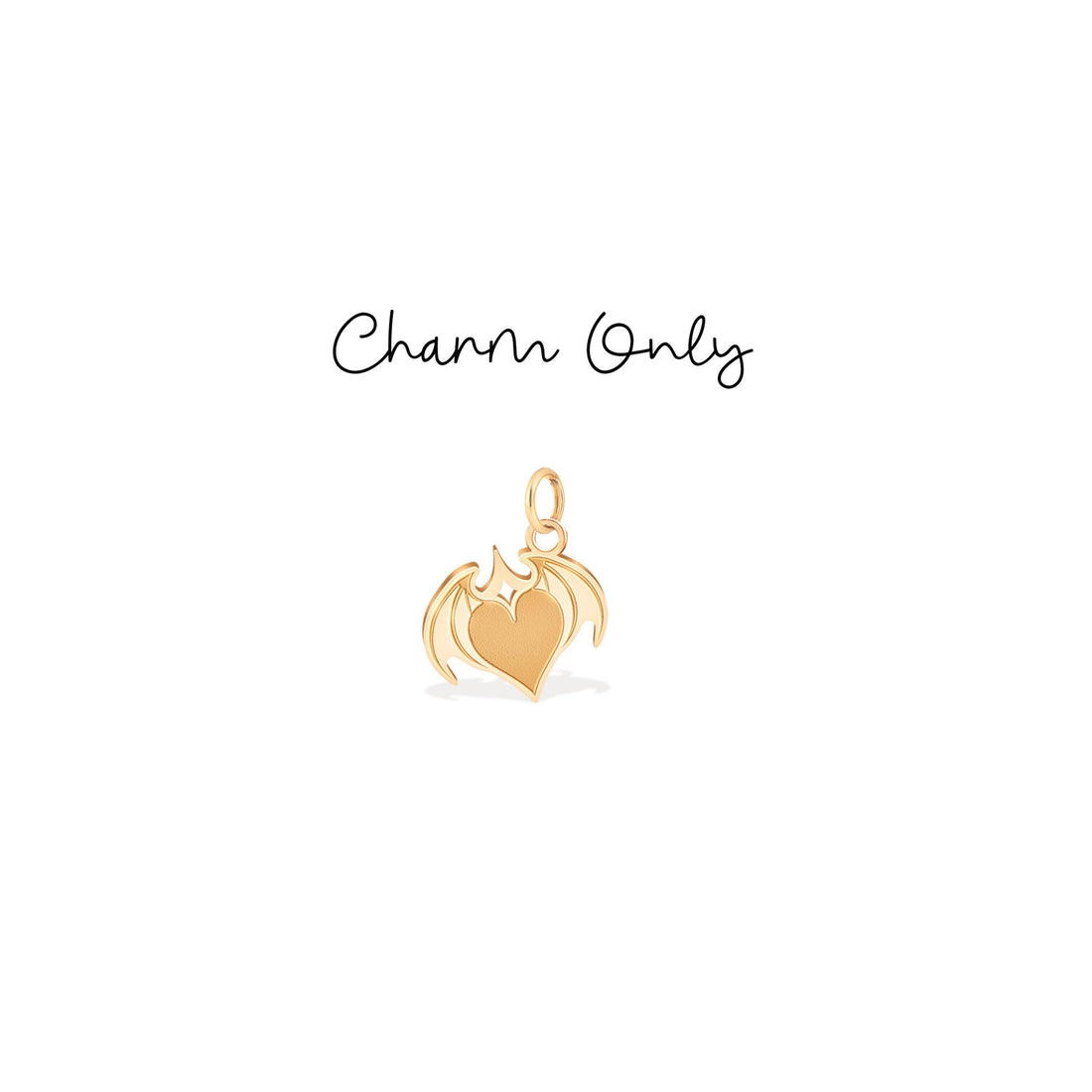 Devil Heart Charm