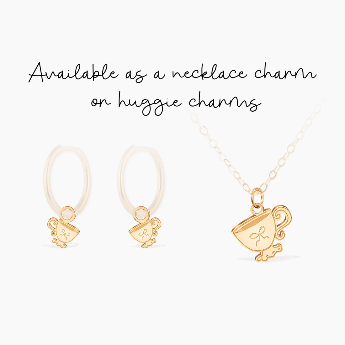 Teacup Charm Pendant