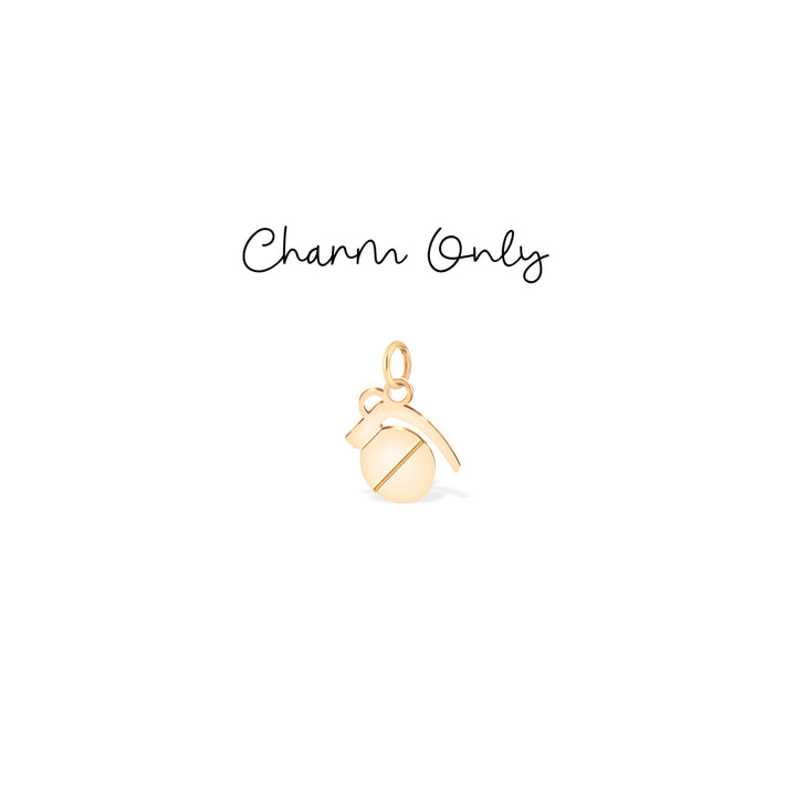 Army Grenade Pendant Necklace
