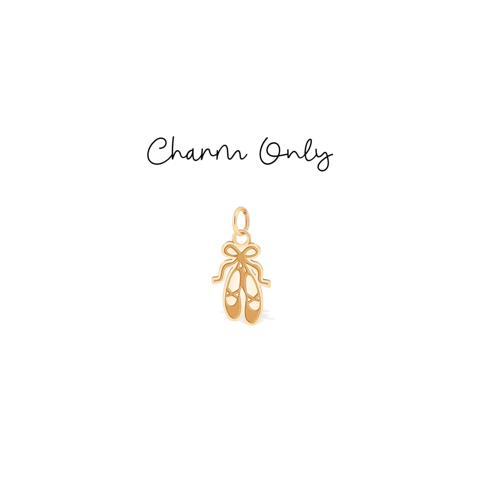 Ballerina Shoes Charm