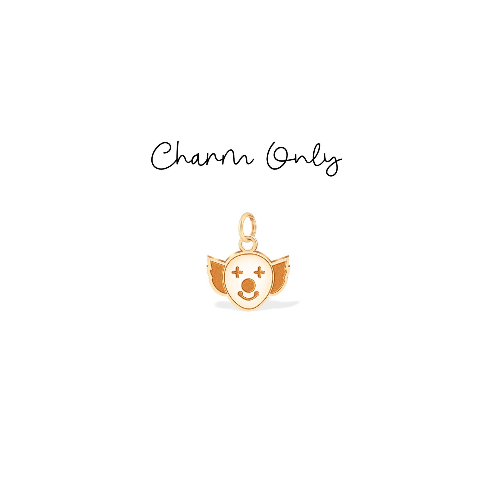 Funny Clown Pendant Necklace