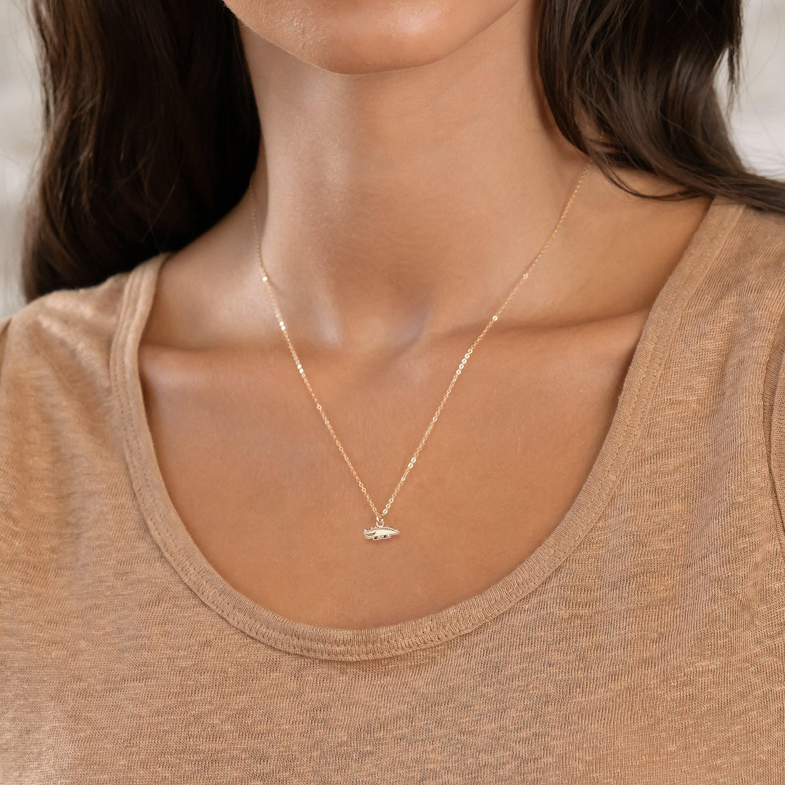 Alligator Charm Pendant