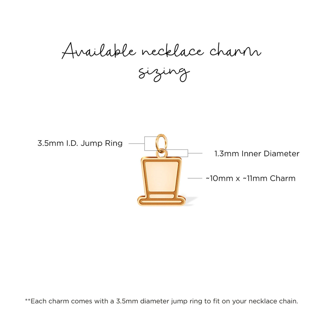 Magician Hat Charm Pendant