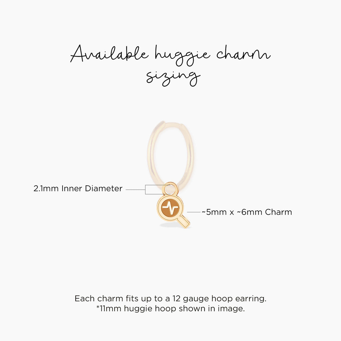 Magnifying Glass Energy Charm Pendant