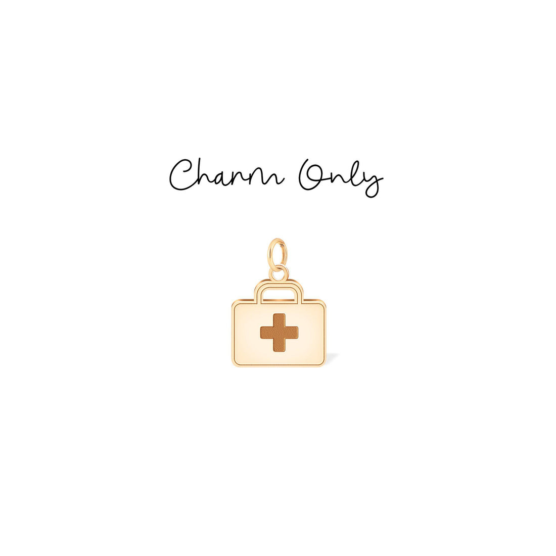 Red Cross Medical Box Charm Pendant