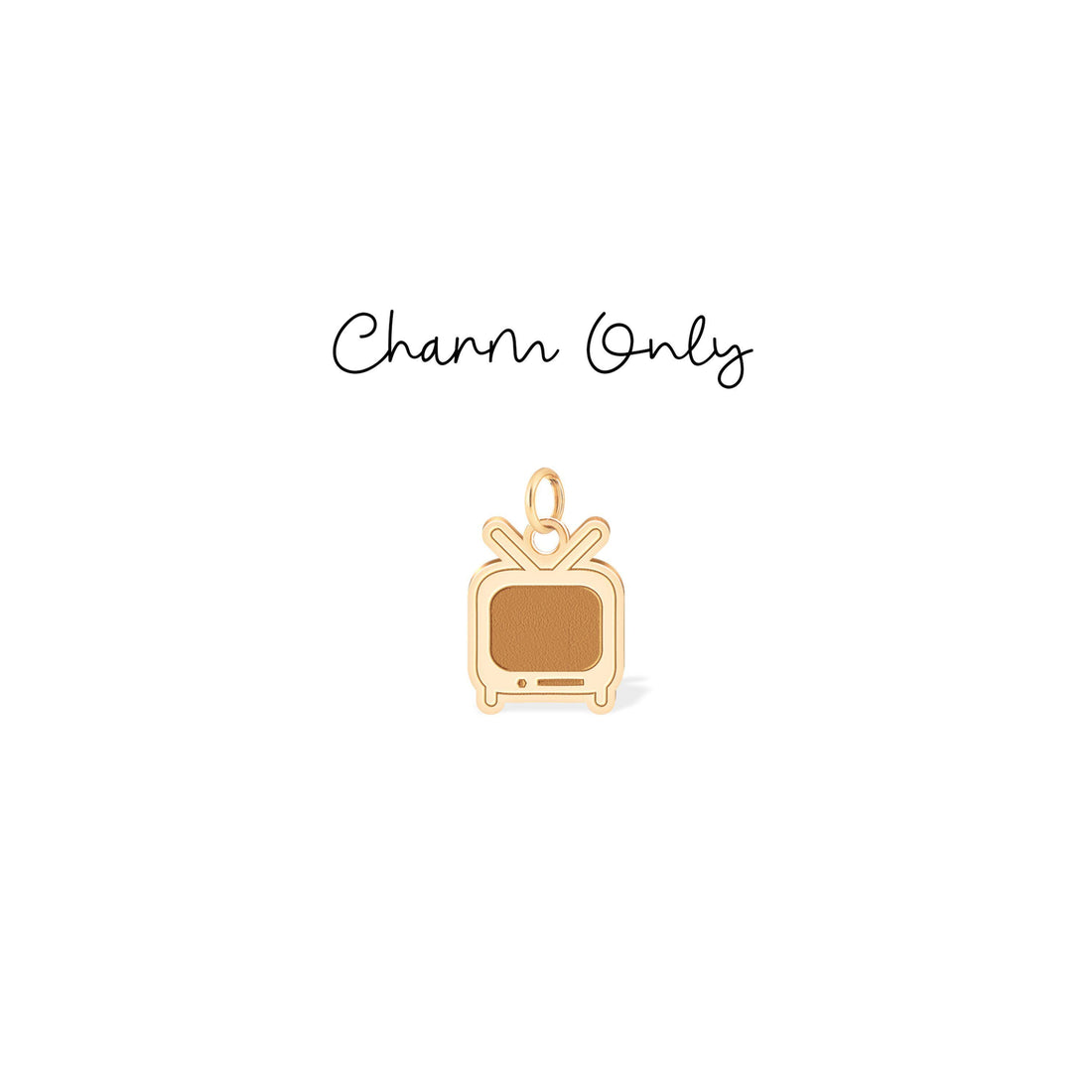 Retro Tv Lover Pendant Necklace