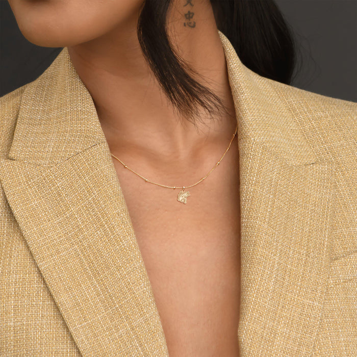 Ocean Fish Charm Necklace