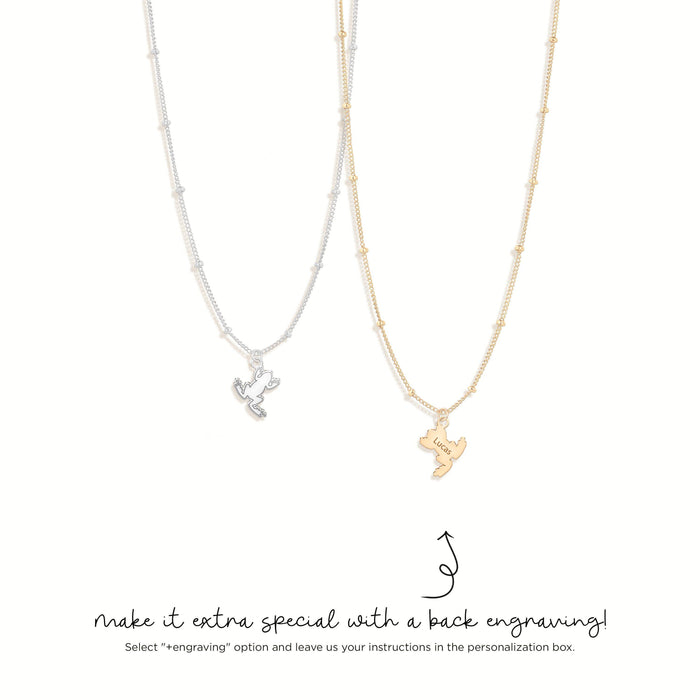 Leaping Frog Charm Necklace