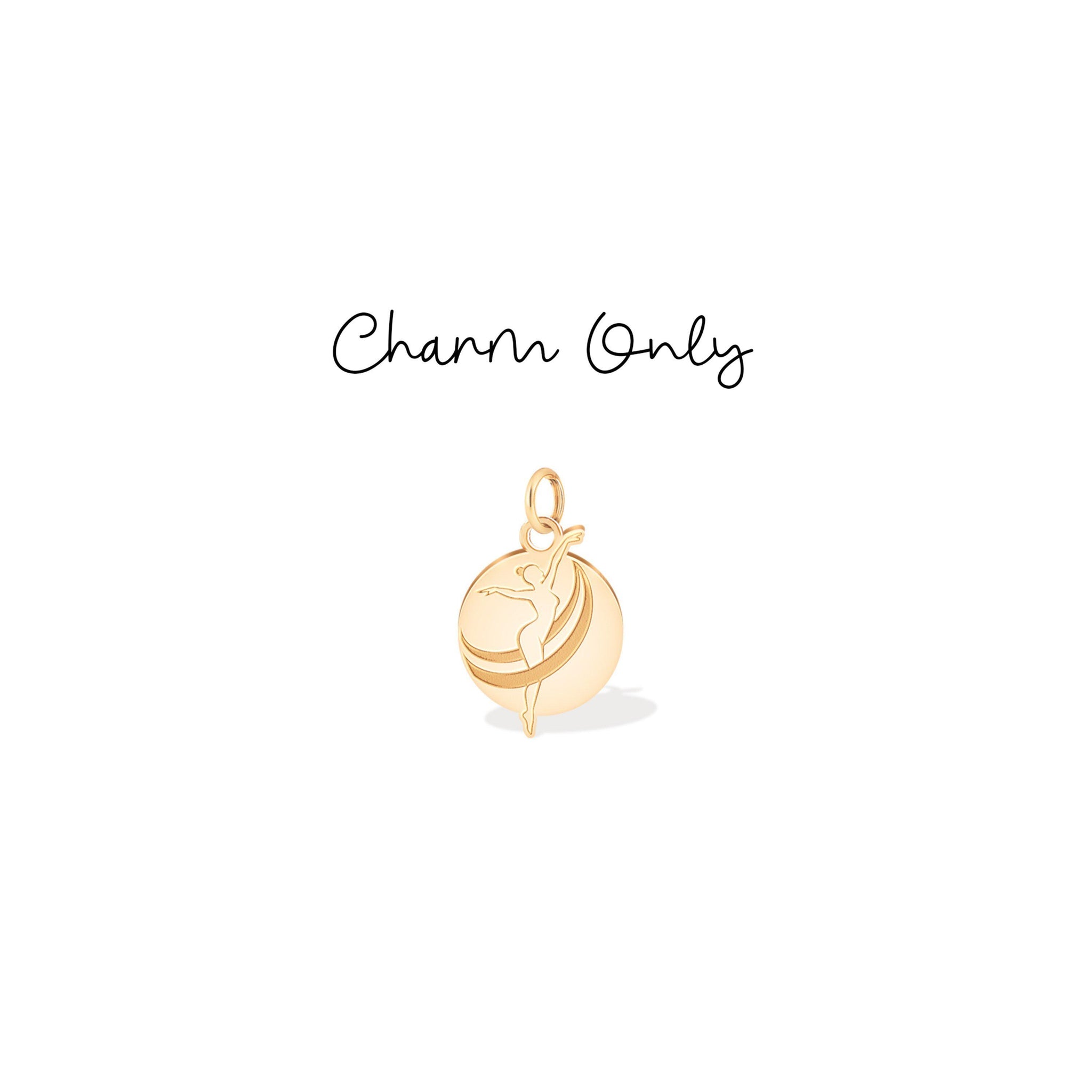 Dancing Ballerina Pendant Necklace