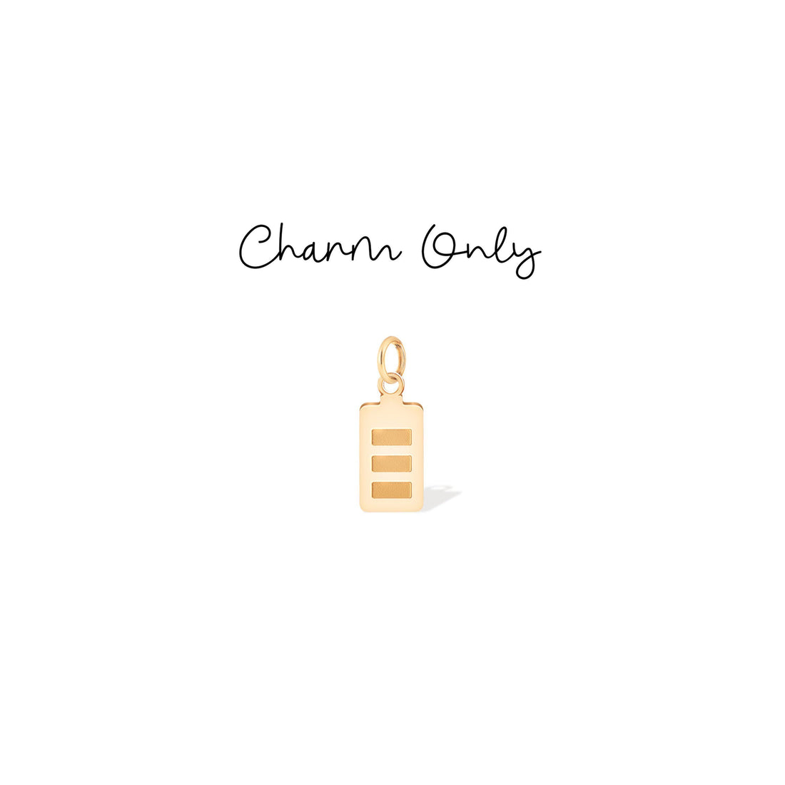 Charging Battery Full Pendant Necklace