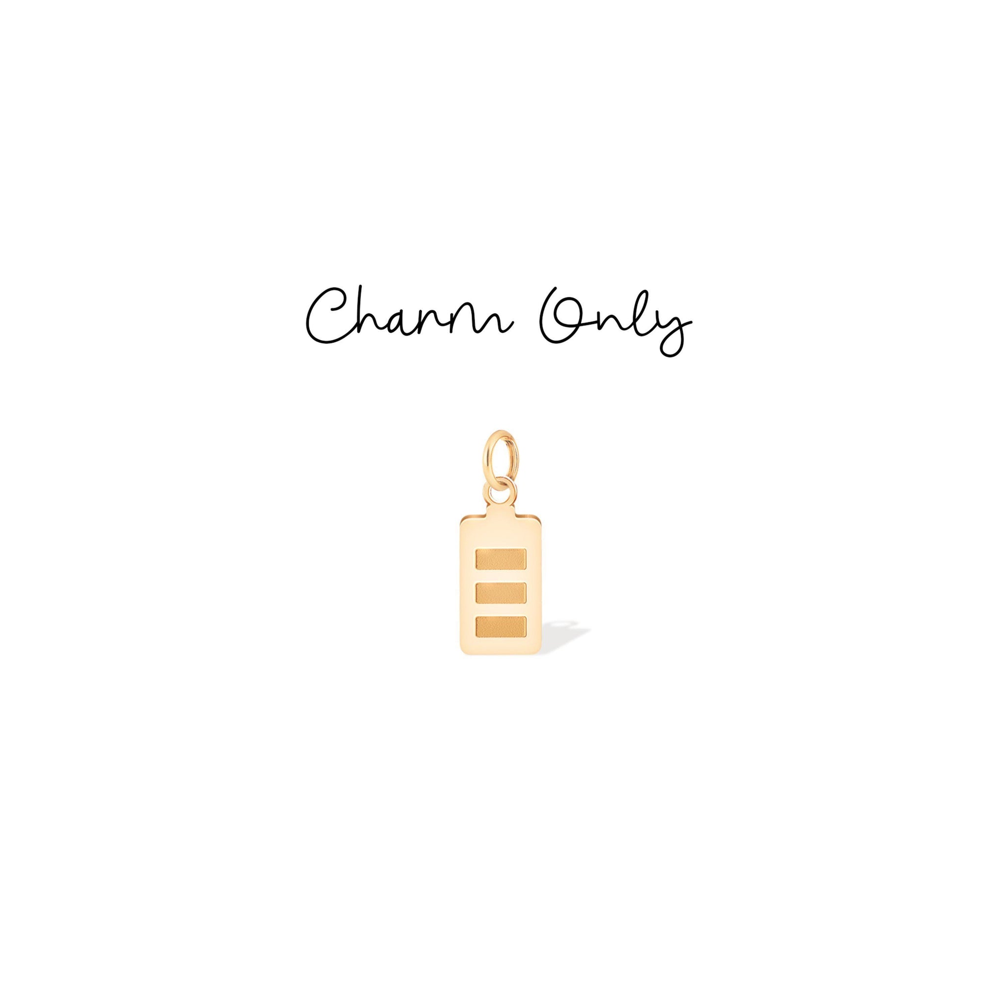 Charging Battery Full Pendant Necklace