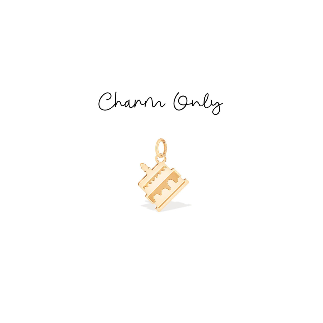 Birthday Cake Charm Pendant