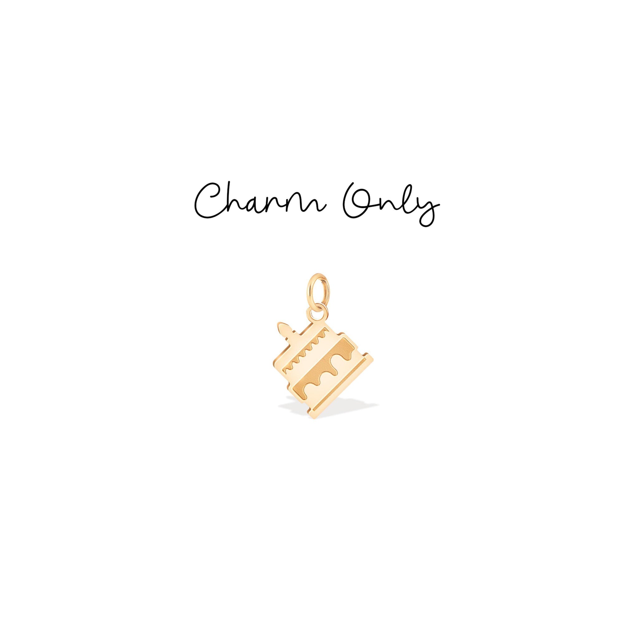 Birthday Cake Charm Pendant