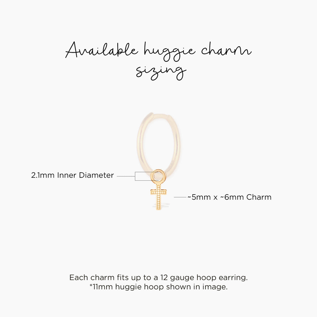 Faith Cross Charm