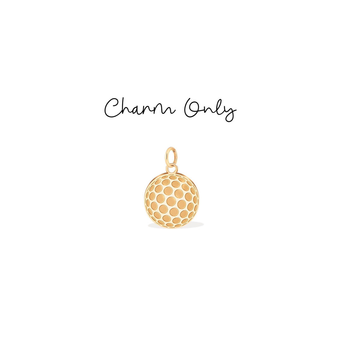 Golf Ball Pendant Necklace