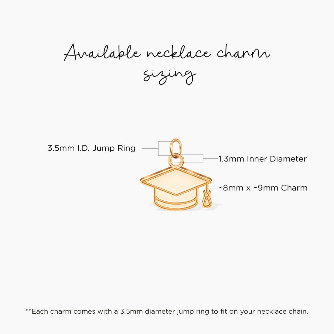 Graduation Cap Charm