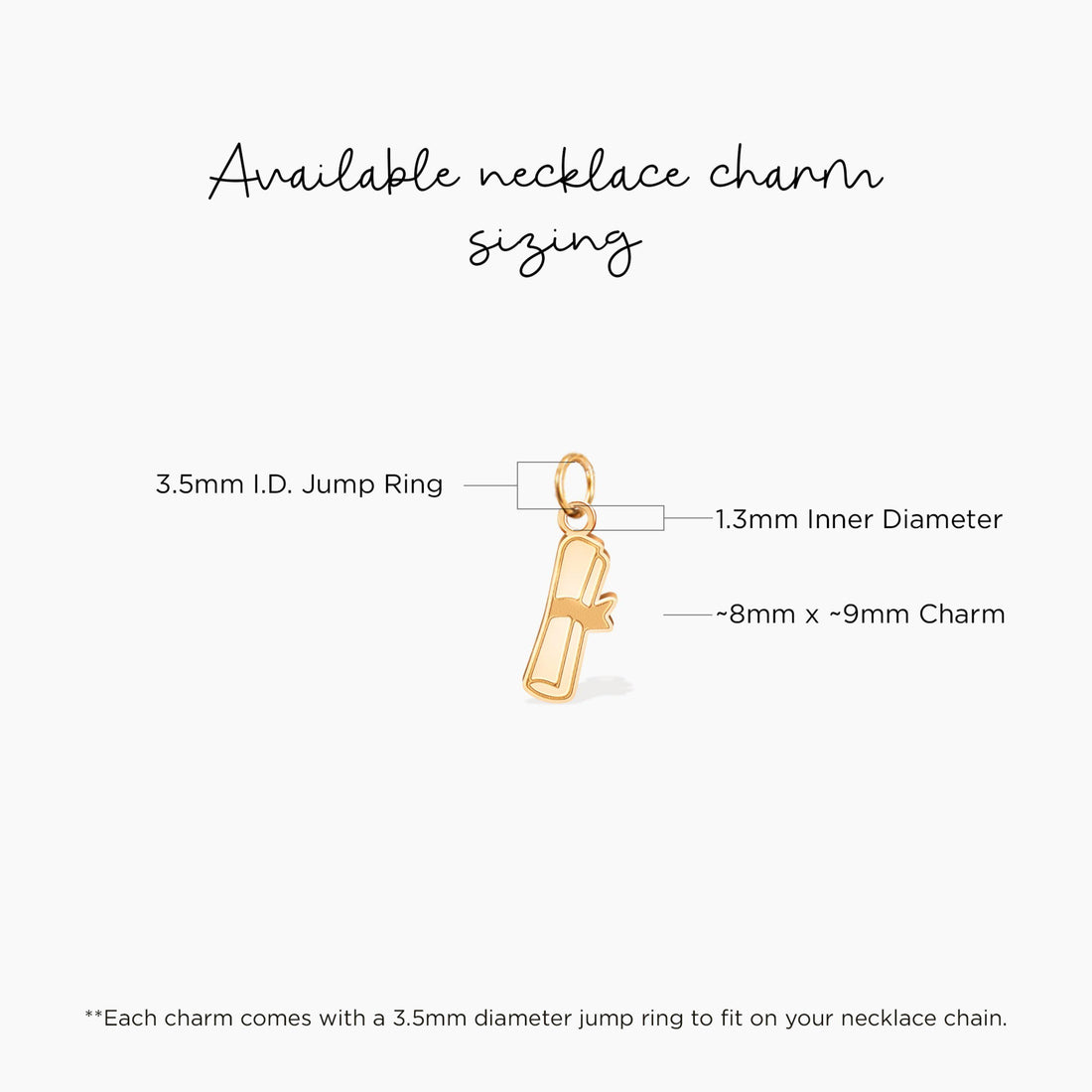 Graduation Diploma Charm