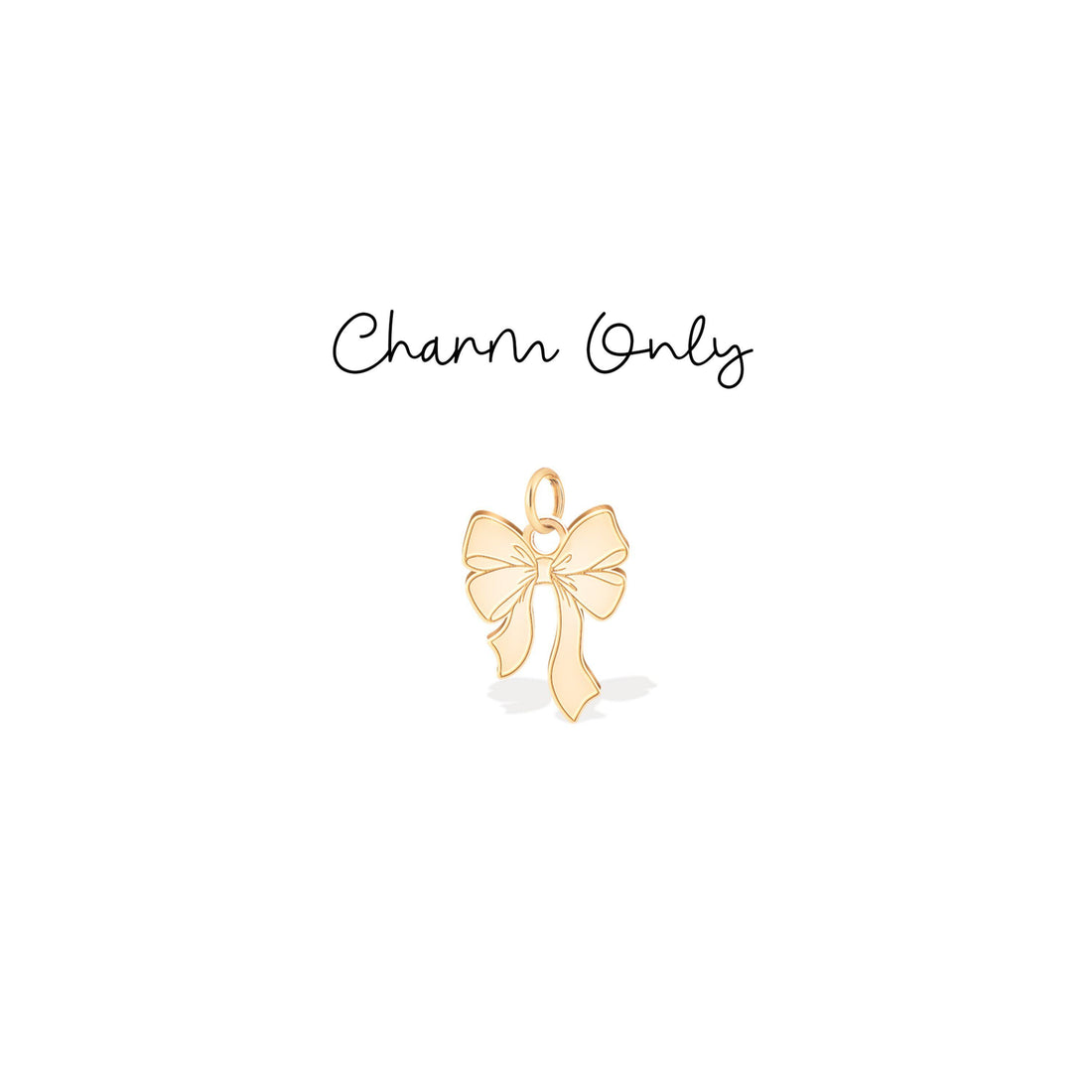 Ribbon Bow Pendant Necklace
