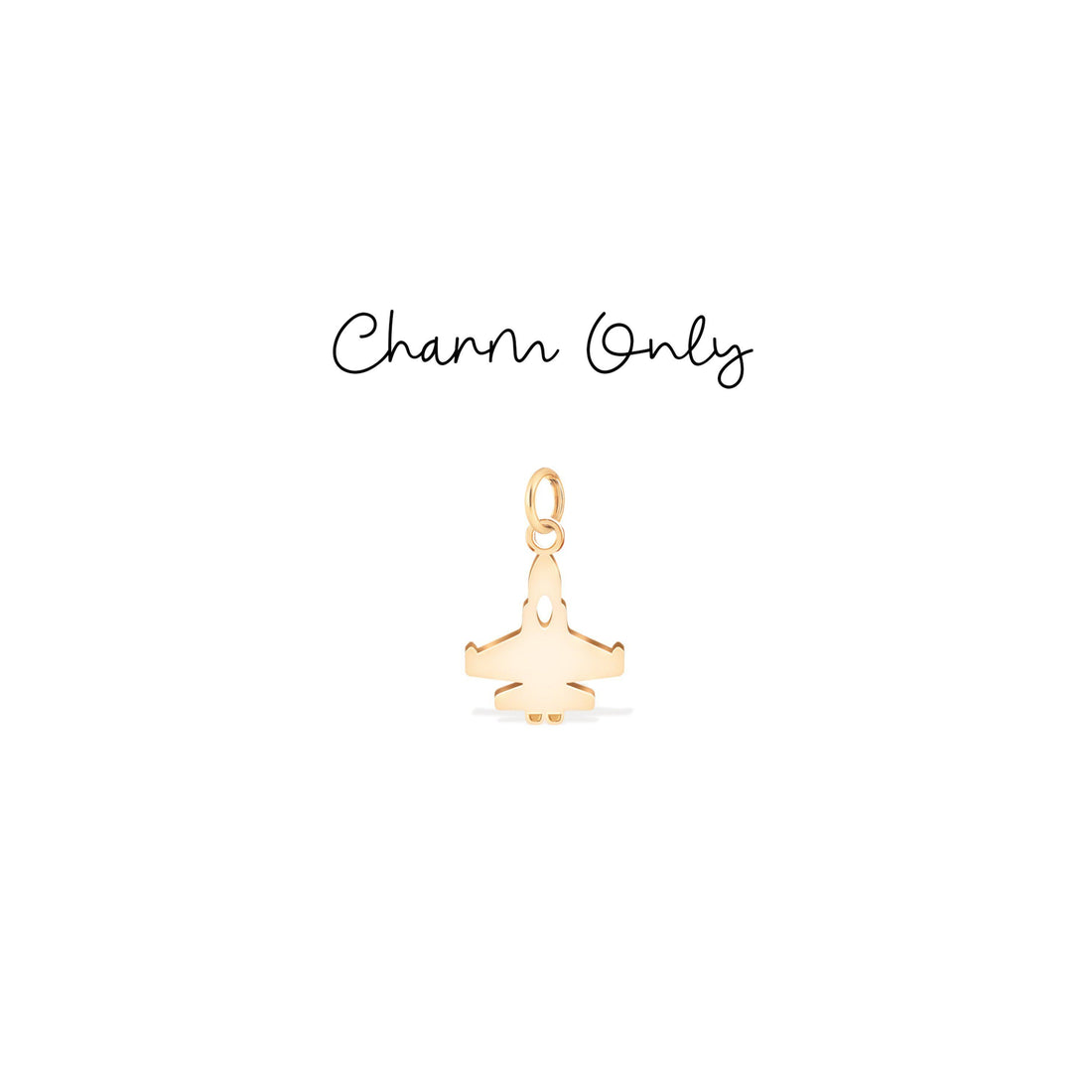 Soaring Jet Plane Pendant Necklace