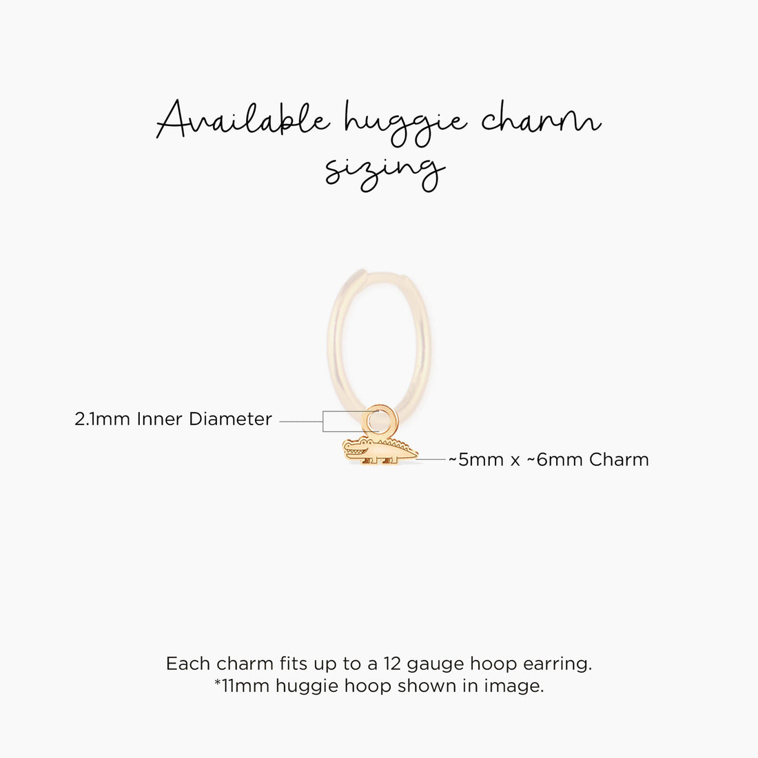 Crocodile Charm Pendant