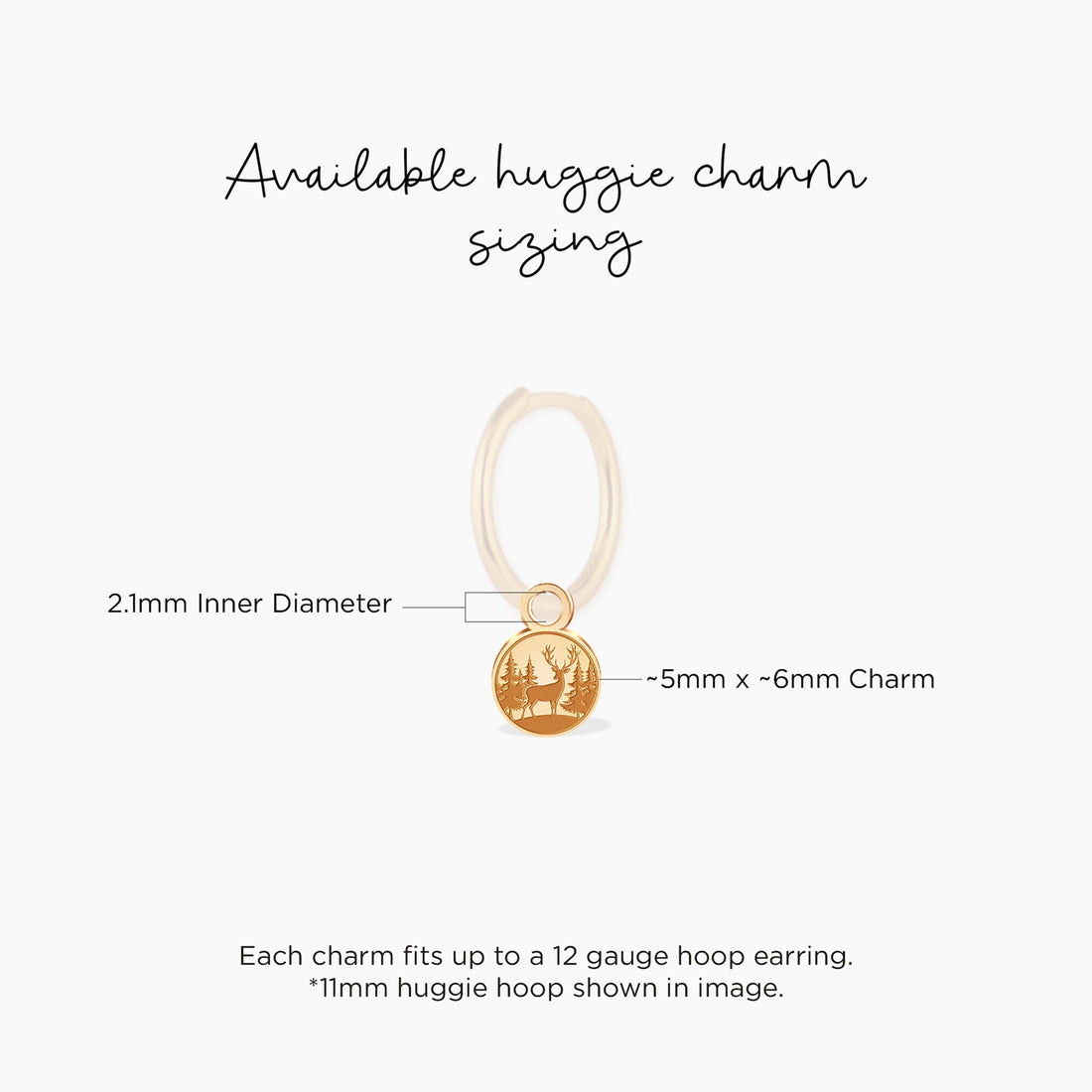 Enchanted Deer Forest Charm