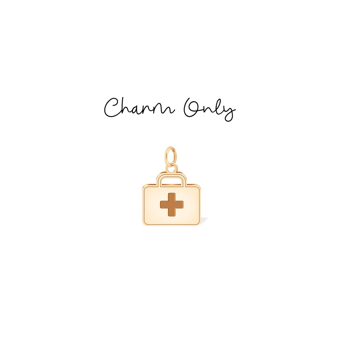 Medicine Box Charm Stud Earrings
