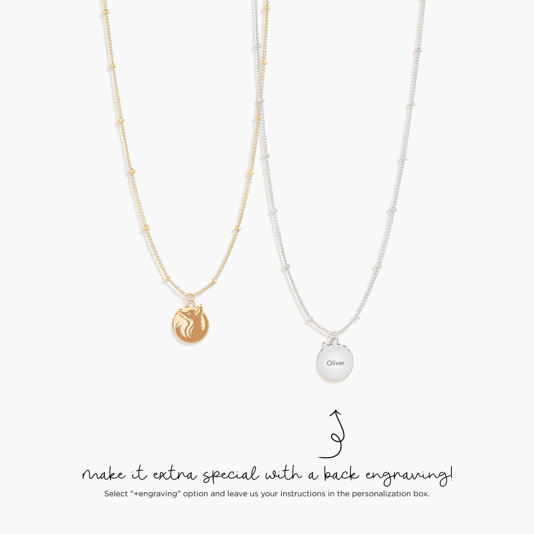 Fox Charm Necklace