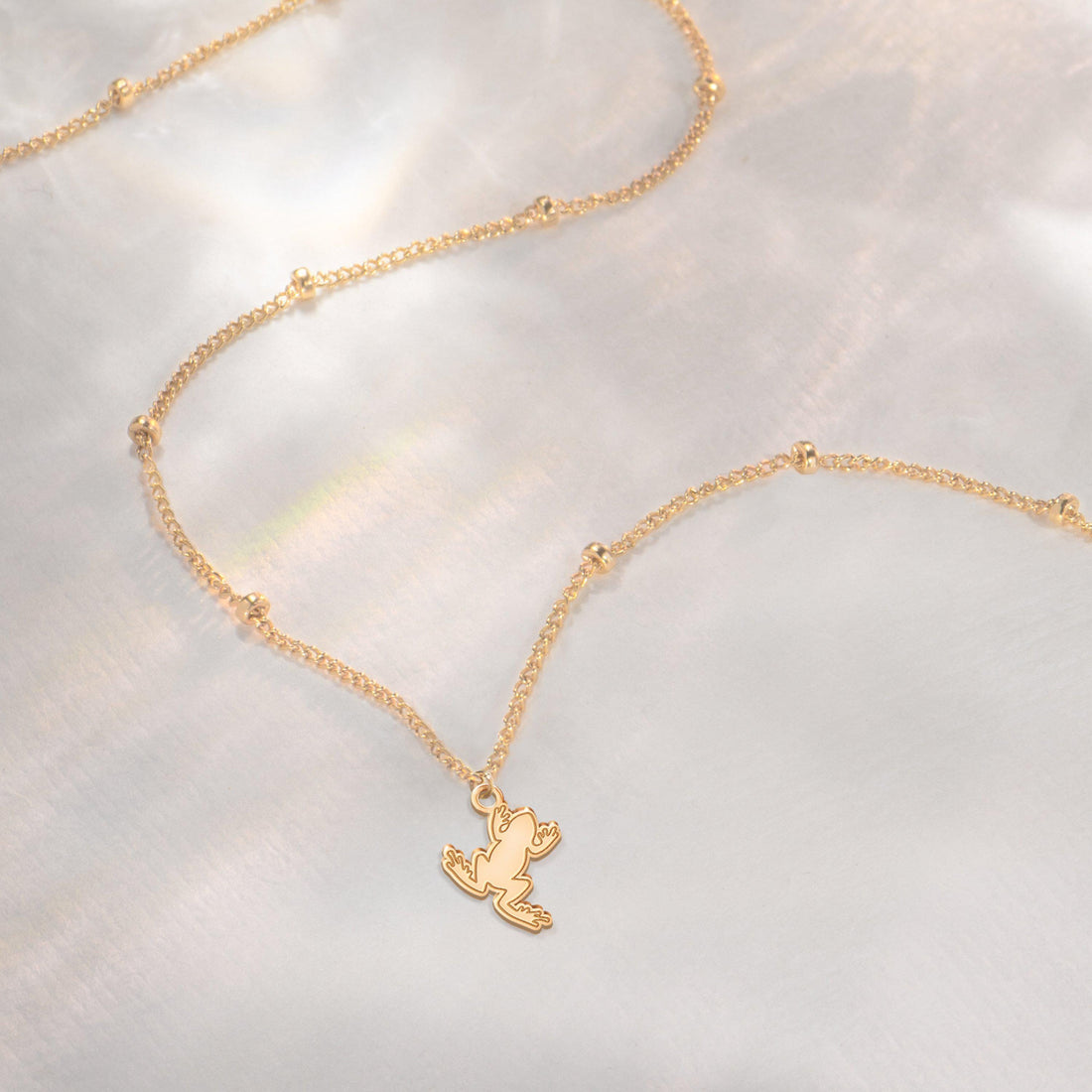 Frog Charm Necklace
