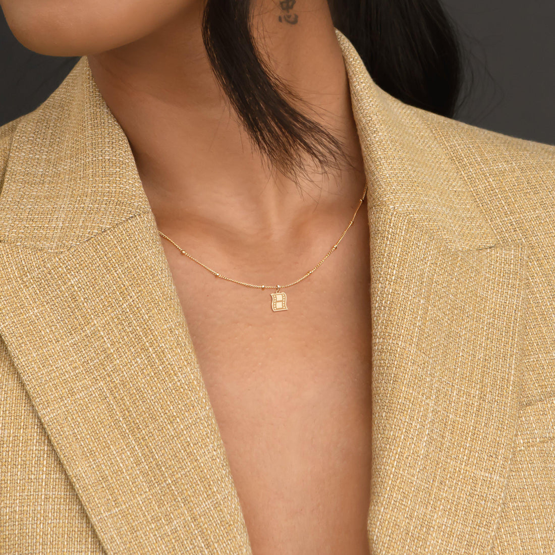 Film Reel Beady Necklace