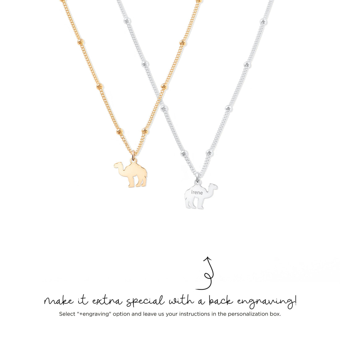 Camel Charm Necklace