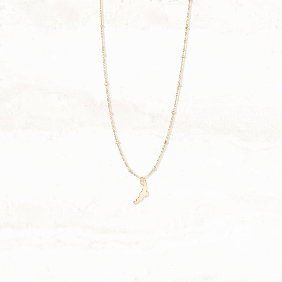 Soaring Eagle Charm Necklace