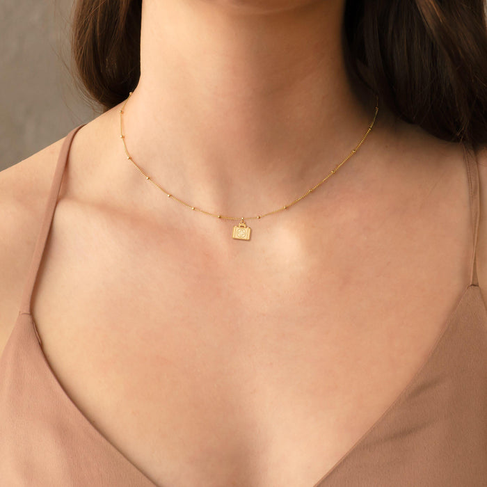 Red Cross Medical Symbol Necklace