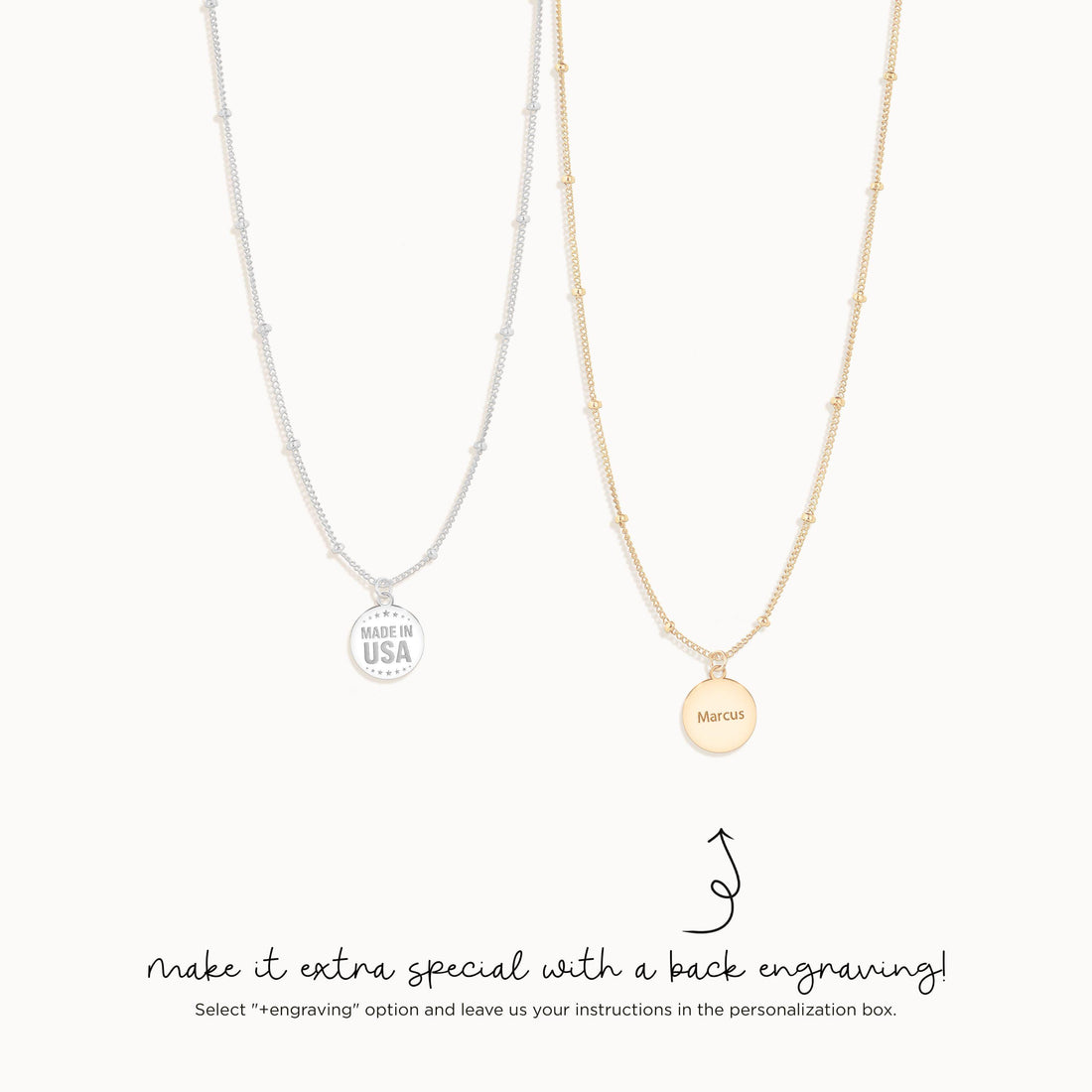 Patriotic USA Flag Charm Necklace