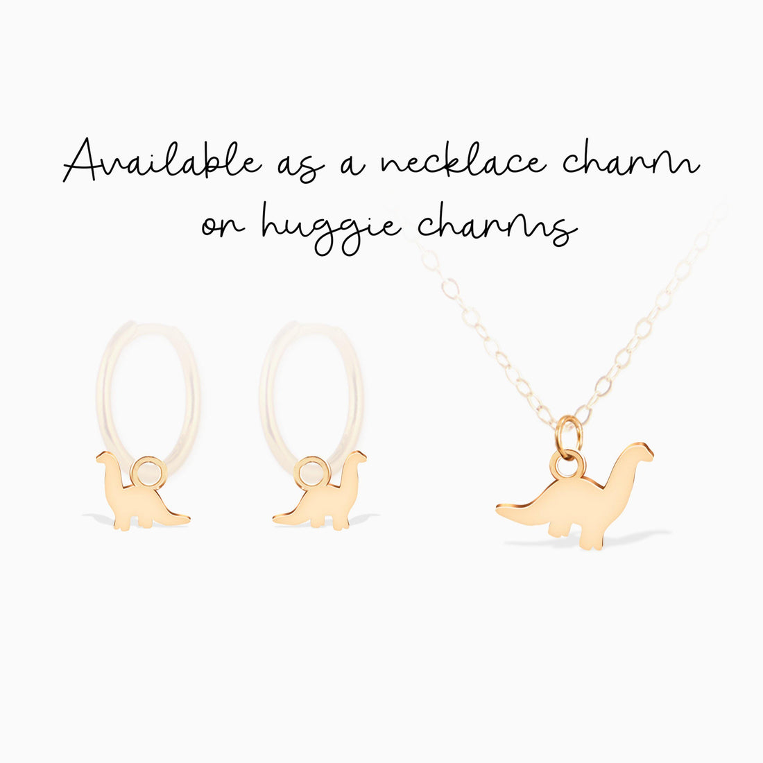 Brachiosaurus Dinosaur Charm