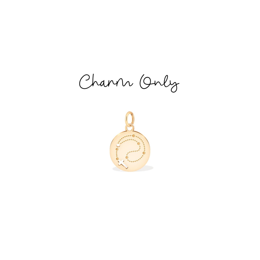 Virgin Mary Holy Rosary Charm Pendant