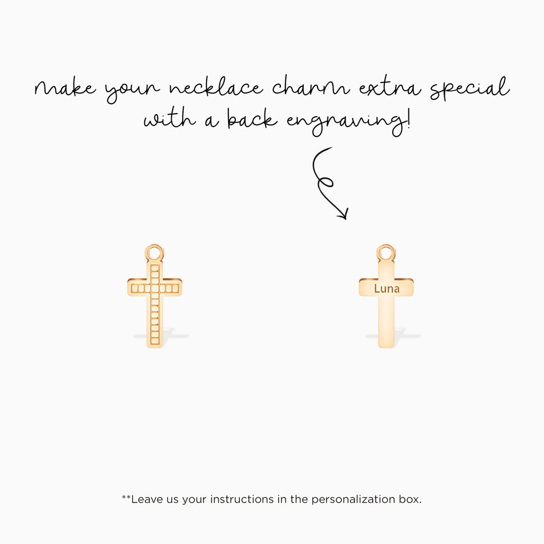Faith Cross Charm