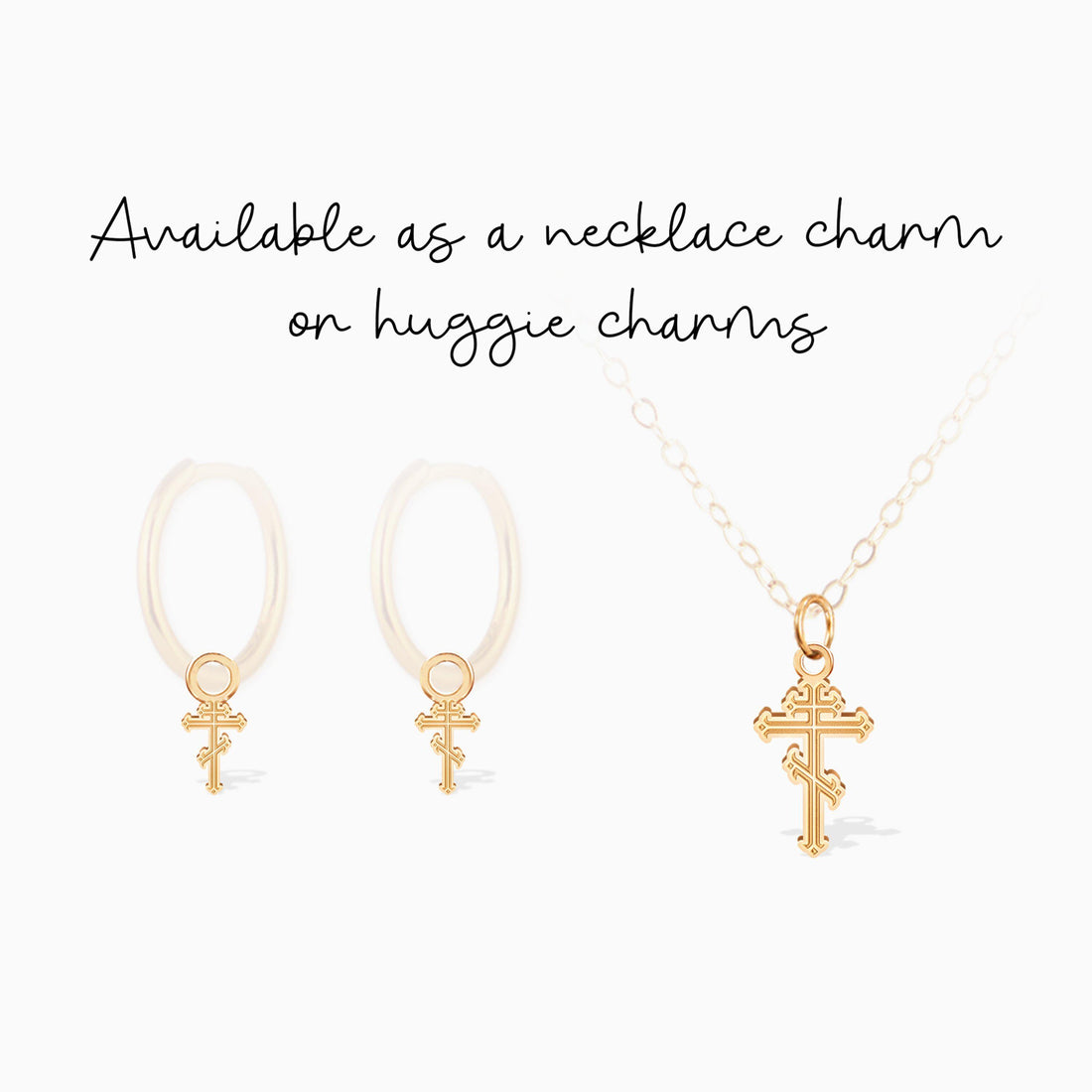 Cross Orthodox Charm
