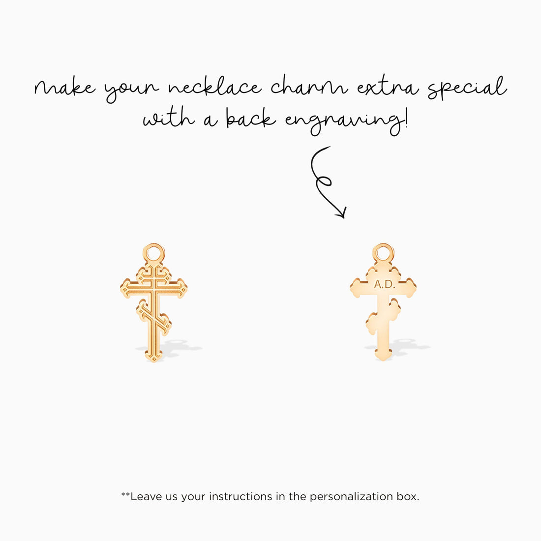 Cross Orthodox Charm
