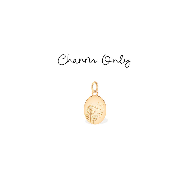 Blooming Dandelion Pendant Necklace