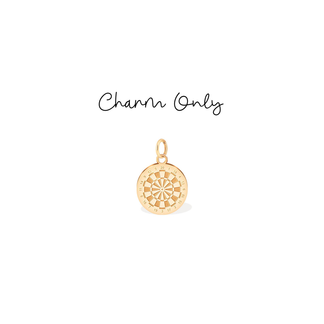 Bullseye Dartboard Charm