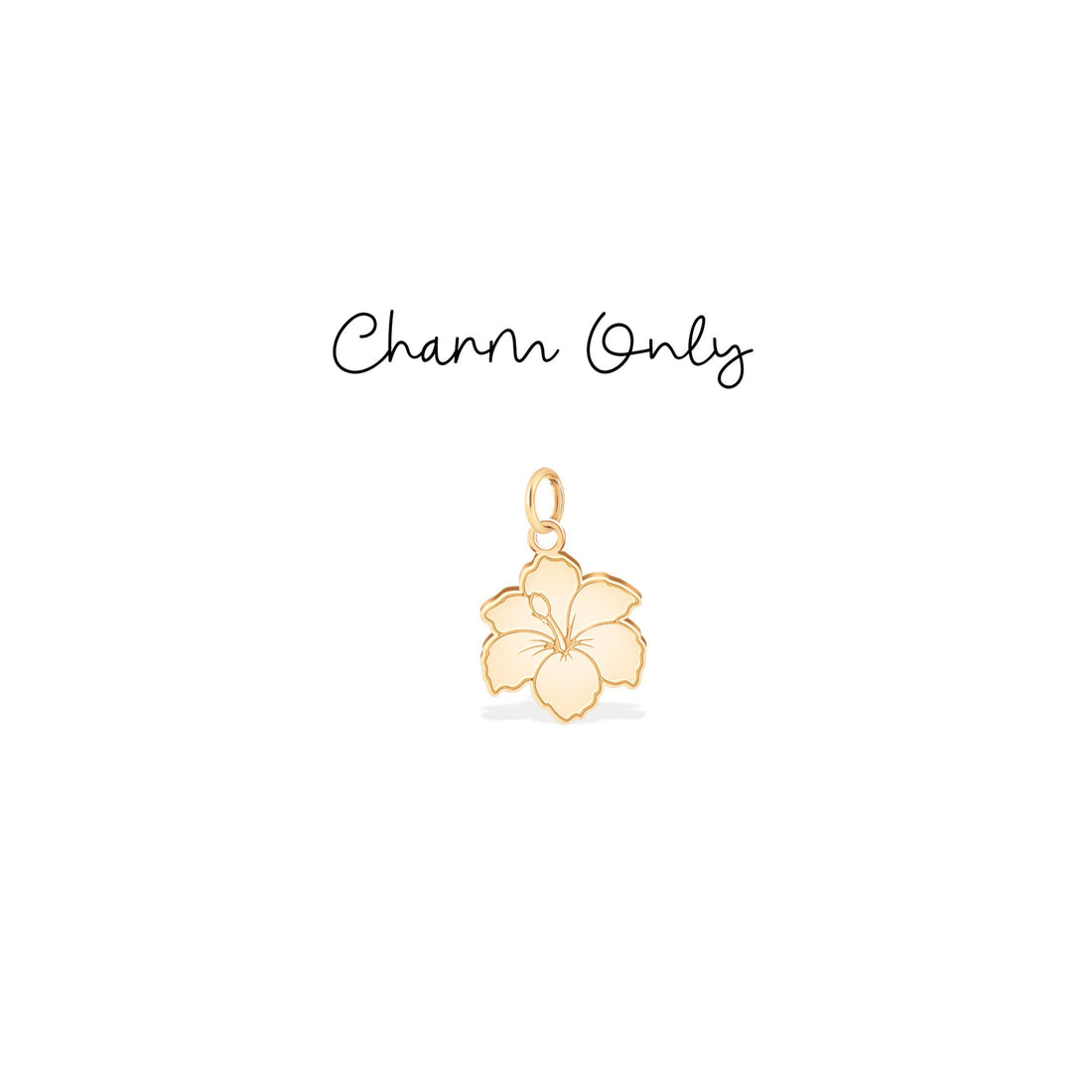 Hibiscus Flower Charm